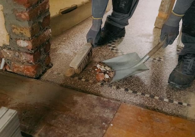 Baureinigung im Kanton Genève - zweites Artikelbild mit Fokus auf Reinigungssituation vor Ort