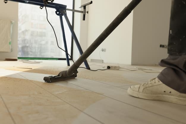 Baureinigung in Weinfelden - zweites Artikelbild mit Fokus auf Reinigungssituation vor Ort