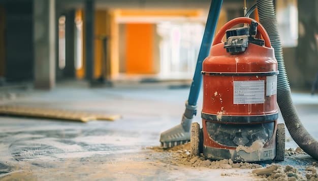 Baureinigung in Chiasso - zweites Artikelbild mit Fokus auf Reinigungssituation vor Ort