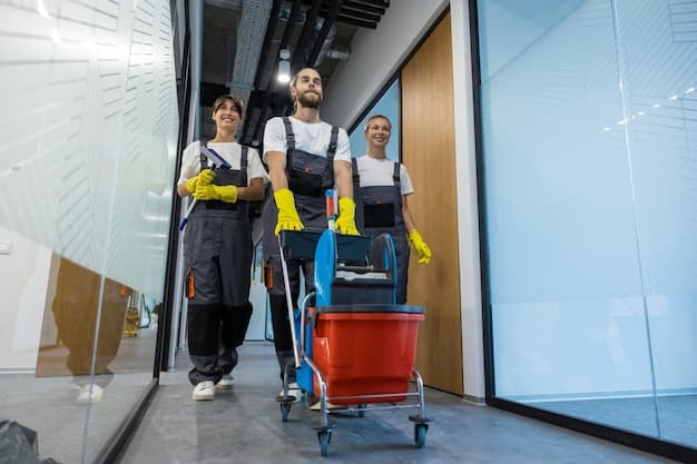 Büroreinigung im Kanton Bern - zweites Artikelbild mit Fokus auf Reinigungssituation vor Ort