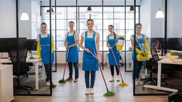 Büroreinigung in Münsingen - professionelles Artikelbild zu Reinigungsarbeiten