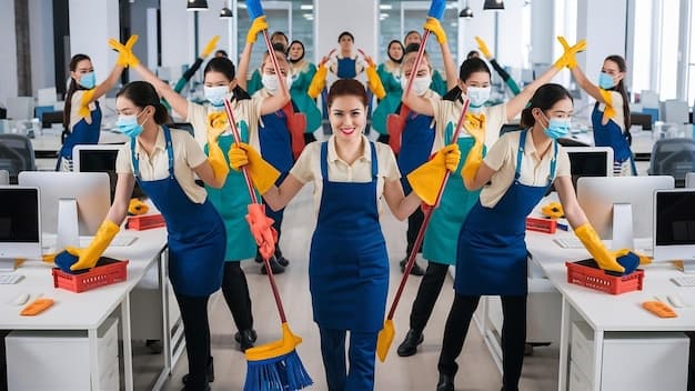 Büroreinigung in Lausanne - professionelles Artikelbild zu Reinigungsarbeiten