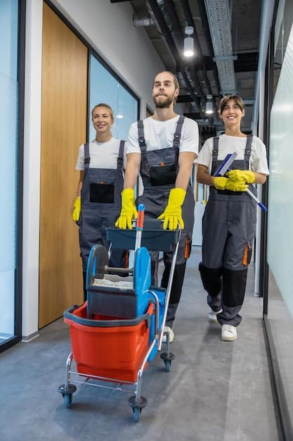 Büroreinigung in Illnau-Effretikon - zweites Artikelbild mit Fokus auf Reinigungssituation vor Ort
