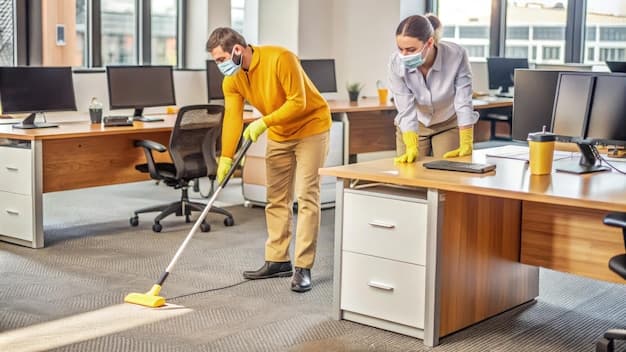 Büroreinigung in Kloten - professionelles Artikelbild zu Reinigungsarbeiten