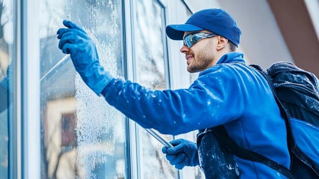 Fensterreinigung im Kanton Aargau - professionelles Artikelbild zu Reinigungsarbeiten