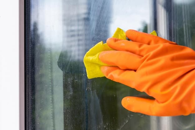 Fensterreinigung in Ittigen - zweites Artikelbild mit Fokus auf Reinigungssituation vor Ort