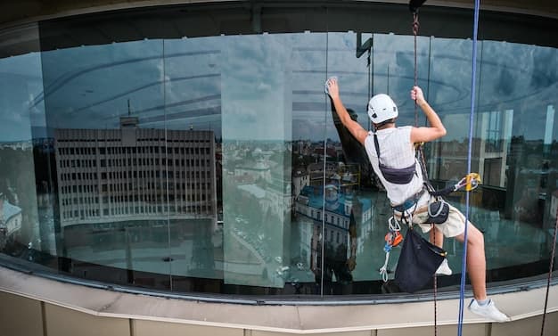 Fensterreinigung im Kanton Fribourg - zweites Artikelbild mit Fokus auf Reinigungssituation vor Ort