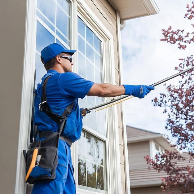 Fensterreinigung in Buchrain - professionelles Artikelbild zu Reinigungsarbeiten