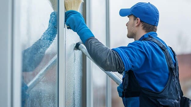 Fensterreinigung im Kanton Schaffhausen - professionelles Artikelbild zu Reinigungsarbeiten