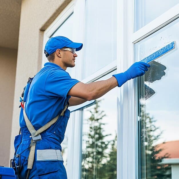 Fensterreinigung im Kanton Schwyz - professionelles Artikelbild zu Reinigungsarbeiten