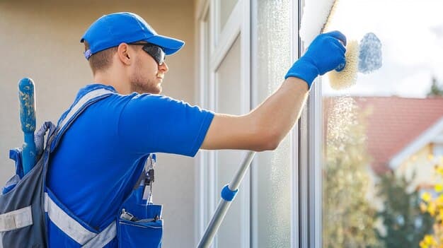 Fensterreinigung in Dübendorf - professionelles Artikelbild zu Reinigungsarbeiten
