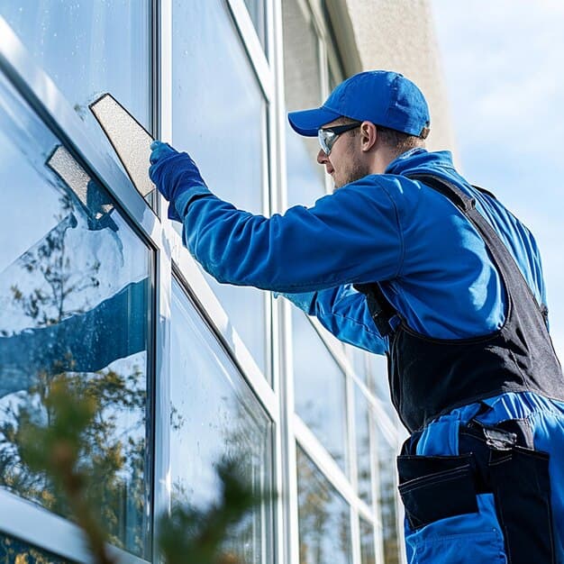Fensterreinigung im Kanton Zürich - professionelles Artikelbild zu Reinigungsarbeiten