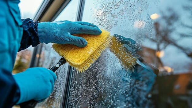 Fensterreinigung im Kanton Zug - professionelles Artikelbild zu Reinigungsarbeiten