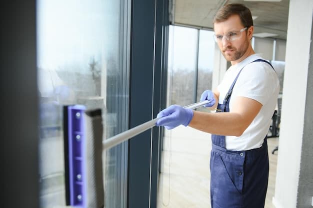 Gebäudereinigung in Vernier - zweites Artikelbild mit Fokus auf Reinigungssituation vor Ort