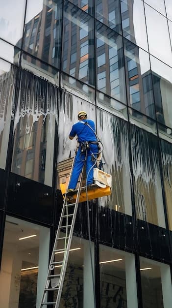 Gebäudereinigung in Wetzikon - zweites Artikelbild mit Fokus auf Reinigungssituation vor Ort