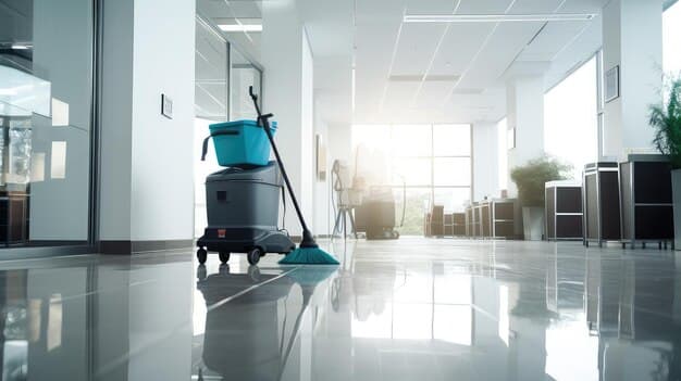 Praxisreinigung im Kanton Neuchâtel - zweites Artikelbild mit Fokus auf Reinigungssituation vor Ort