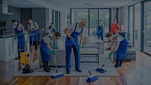 Reinigungsfirma im Kanton Neuchâtel - zweites Artikelbild mit Fokus auf Reinigungssituation vor Ort