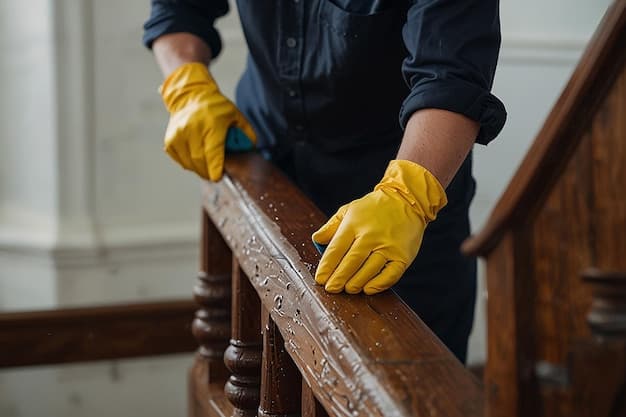 Treppenreinigung im Kanton Genève - zweites Artikelbild mit Fokus auf Reinigungssituation vor Ort