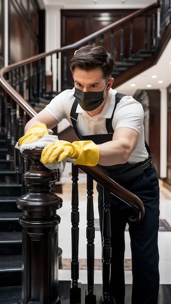 Treppenreinigung im Kanton Jura - professionelles Artikelbild zu Reinigungsarbeiten