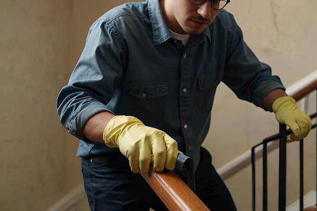 Treppenreinigung in Nyon - zweites Artikelbild mit Fokus auf Reinigungssituation vor Ort