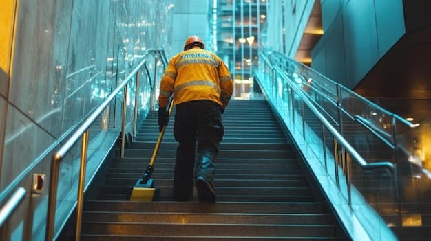 Treppenreinigung in Horgen - professionelles Artikelbild zu Reinigungsarbeiten