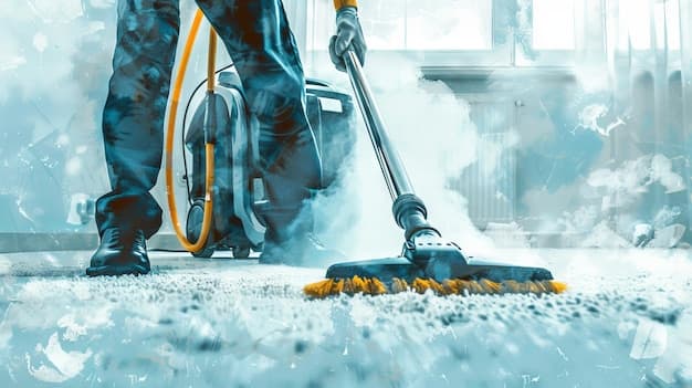 Unterhaltsreinigung im Kanton Neuchâtel - zweites Artikelbild mit Fokus auf Reinigungssituation vor Ort