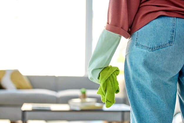 Wohnungsreinigung im Kanton Basel-Stadt - zweites Artikelbild mit Fokus auf Reinigungssituation vor Ort