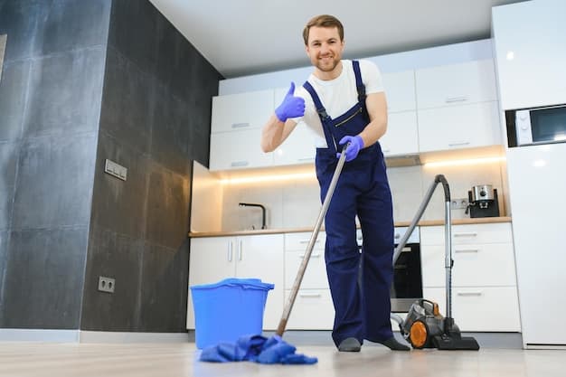 Wohnungsreinigung in Langenthal - zweites Artikelbild mit Fokus auf Reinigungssituation vor Ort