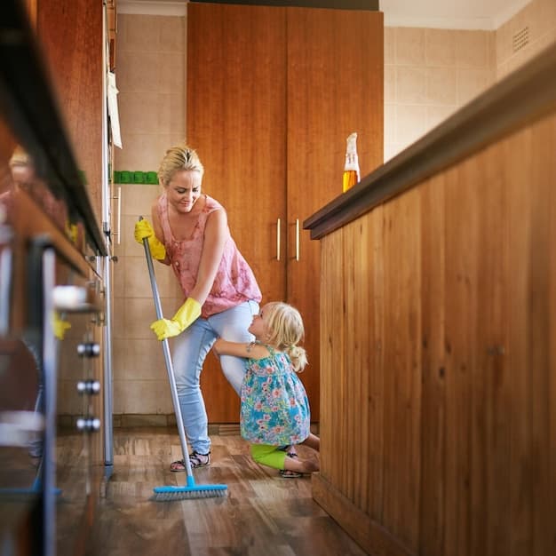 Wohnungsreinigung in Münsingen - zweites Artikelbild mit Fokus auf Reinigungssituation vor Ort