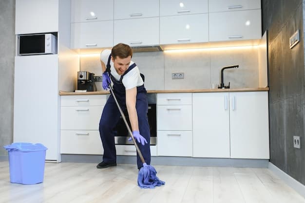 Wohnungsreinigung in Ostermundigen - zweites Artikelbild mit Fokus auf Reinigungssituation vor Ort