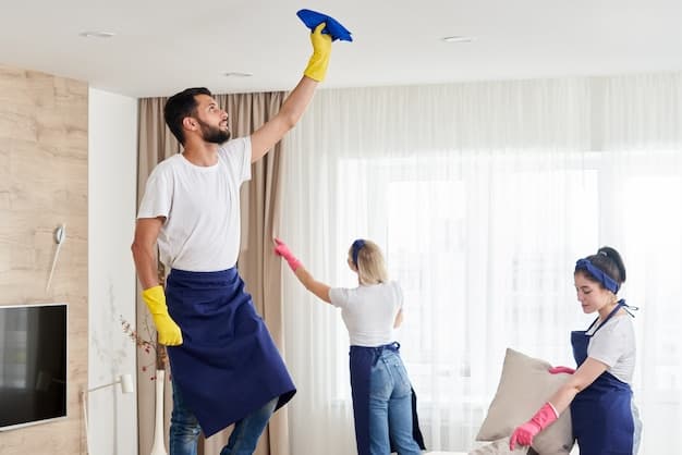 Wohnungsreinigung in Spiez - professionelles Artikelbild zu Reinigungsarbeiten