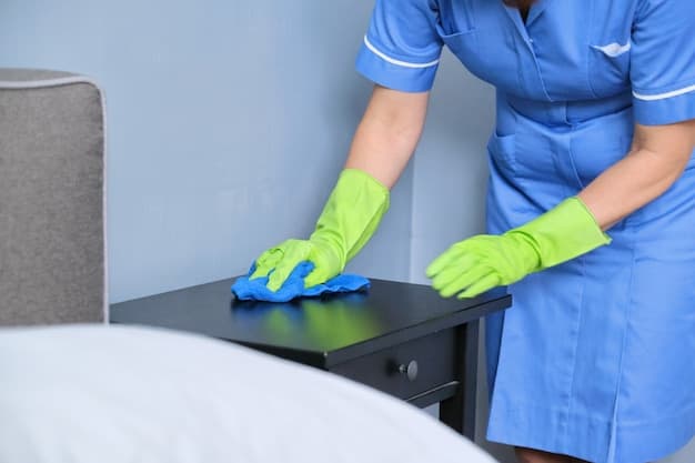 Wohnungsreinigung im Kanton Luzern - zweites Artikelbild mit Fokus auf Reinigungssituation vor Ort