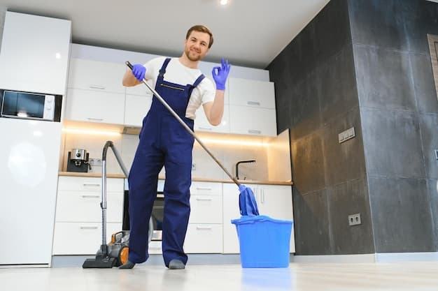 Wohnungsreinigung im Kanton Schwyz - zweites Artikelbild mit Fokus auf Reinigungssituation vor Ort