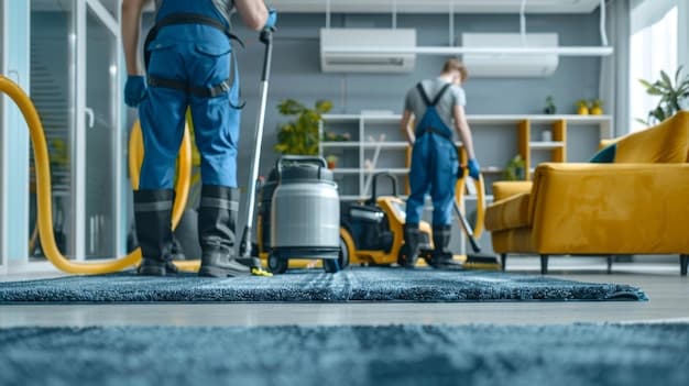 Wohnungsreinigung in Wetzikon - zweites Artikelbild mit Fokus auf Reinigungssituation vor Ort