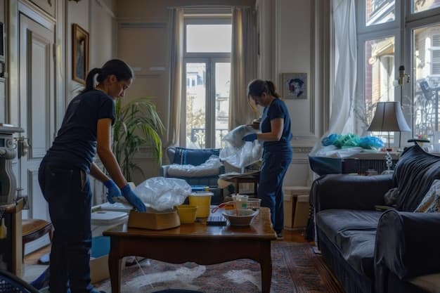 Wohnungsreinigung mit Abgabegarantie im Kanton Luzern - zweites Artikelbild mit Fokus auf Reinigungssituation vor Ort